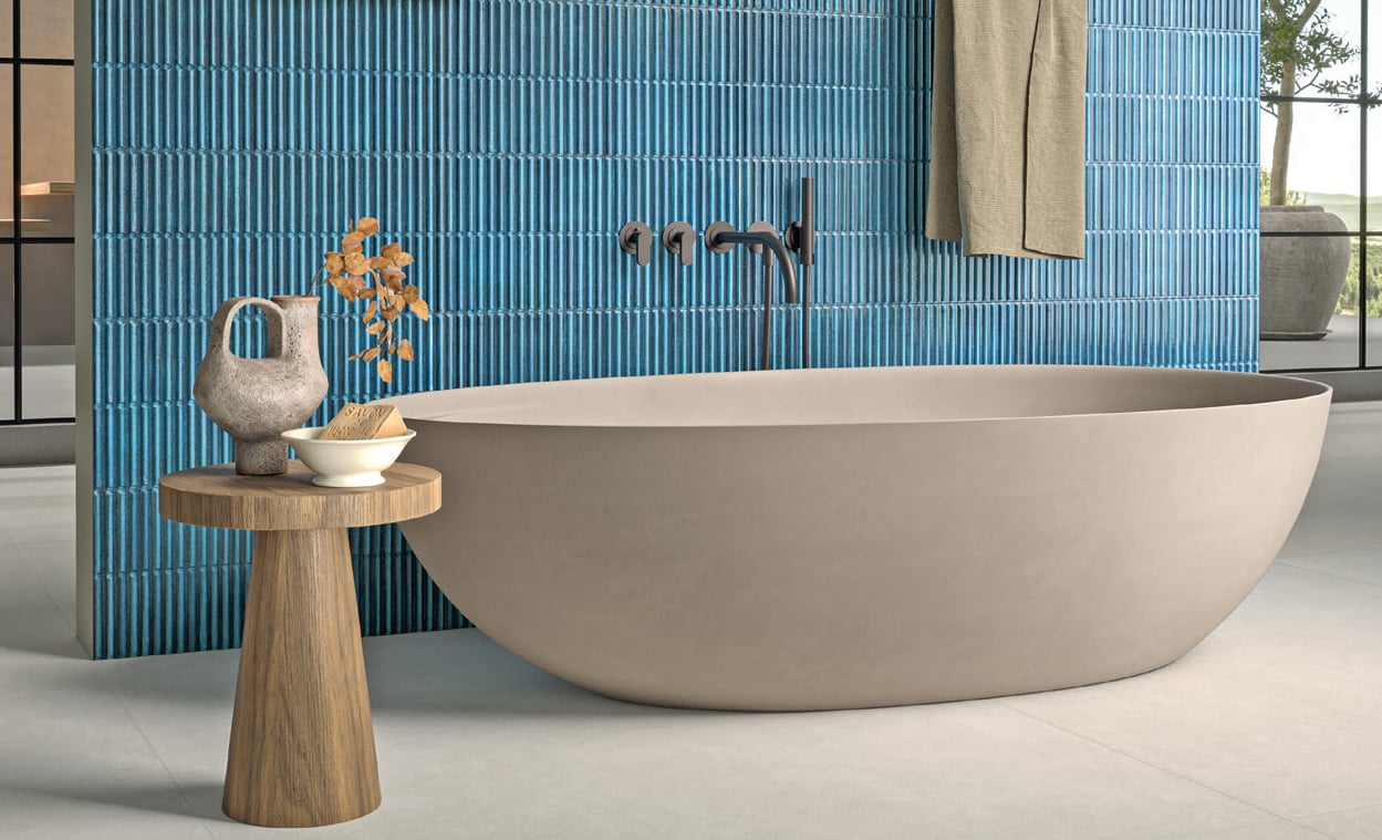 Wand und Bodenfliesen Badezimmer