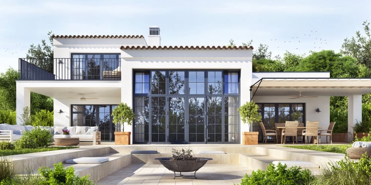 Fliesen für den Terrassenbereich außen